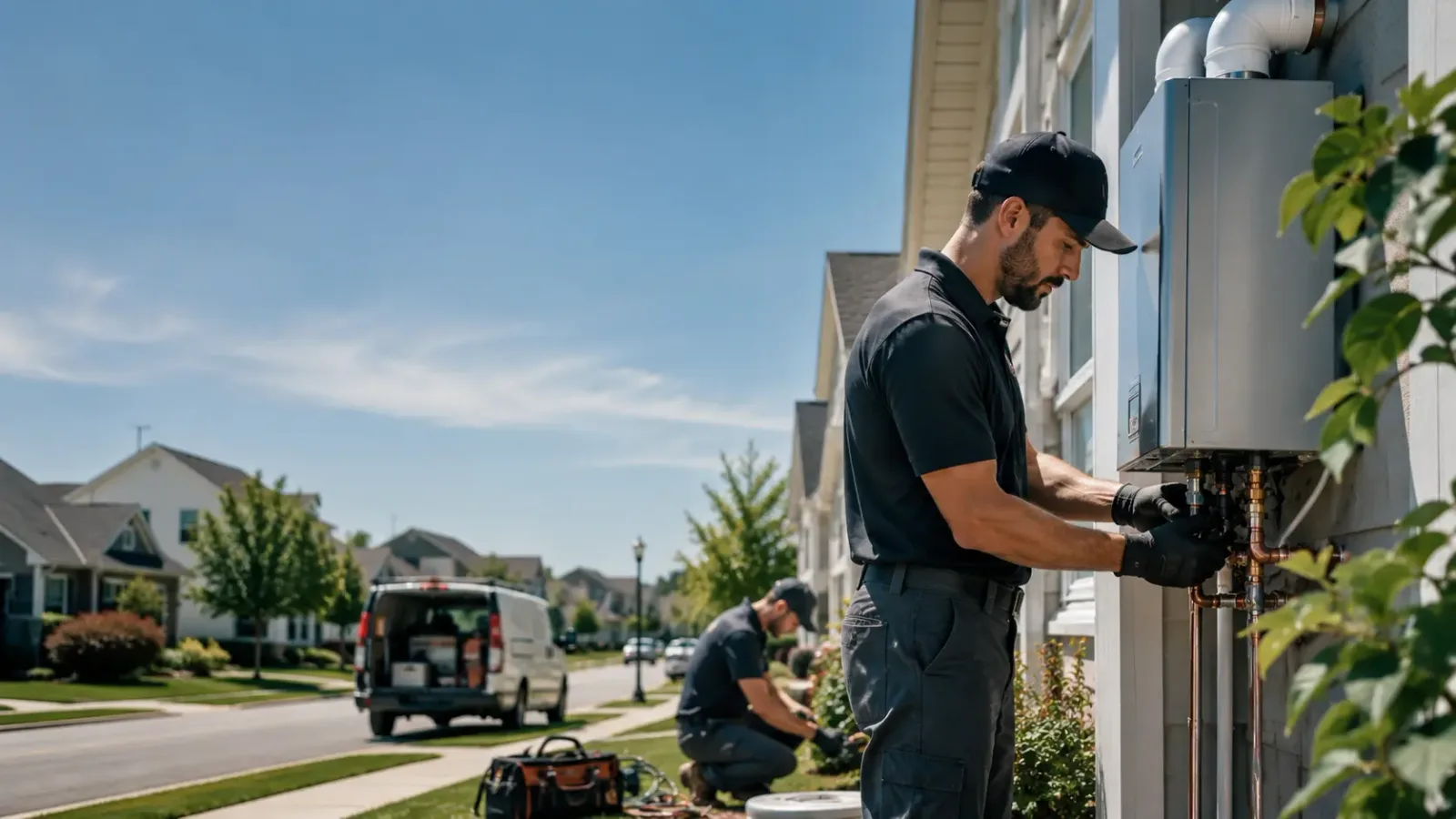 Tankless Water Heater Installation in Means, KY